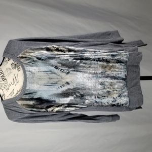 {Live and let live} Grey Sweater